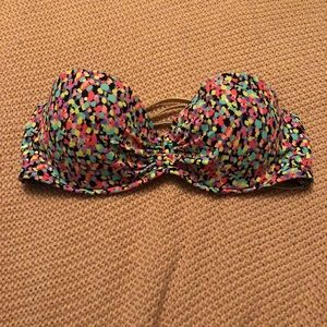 Victoria secret strapless bathing suit top